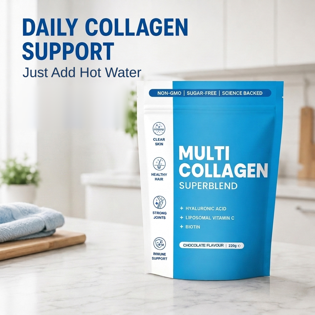 Multi Collagen Superblend — Chocolate | Firmer Skin, Fuller Hair, Stronger Nails
